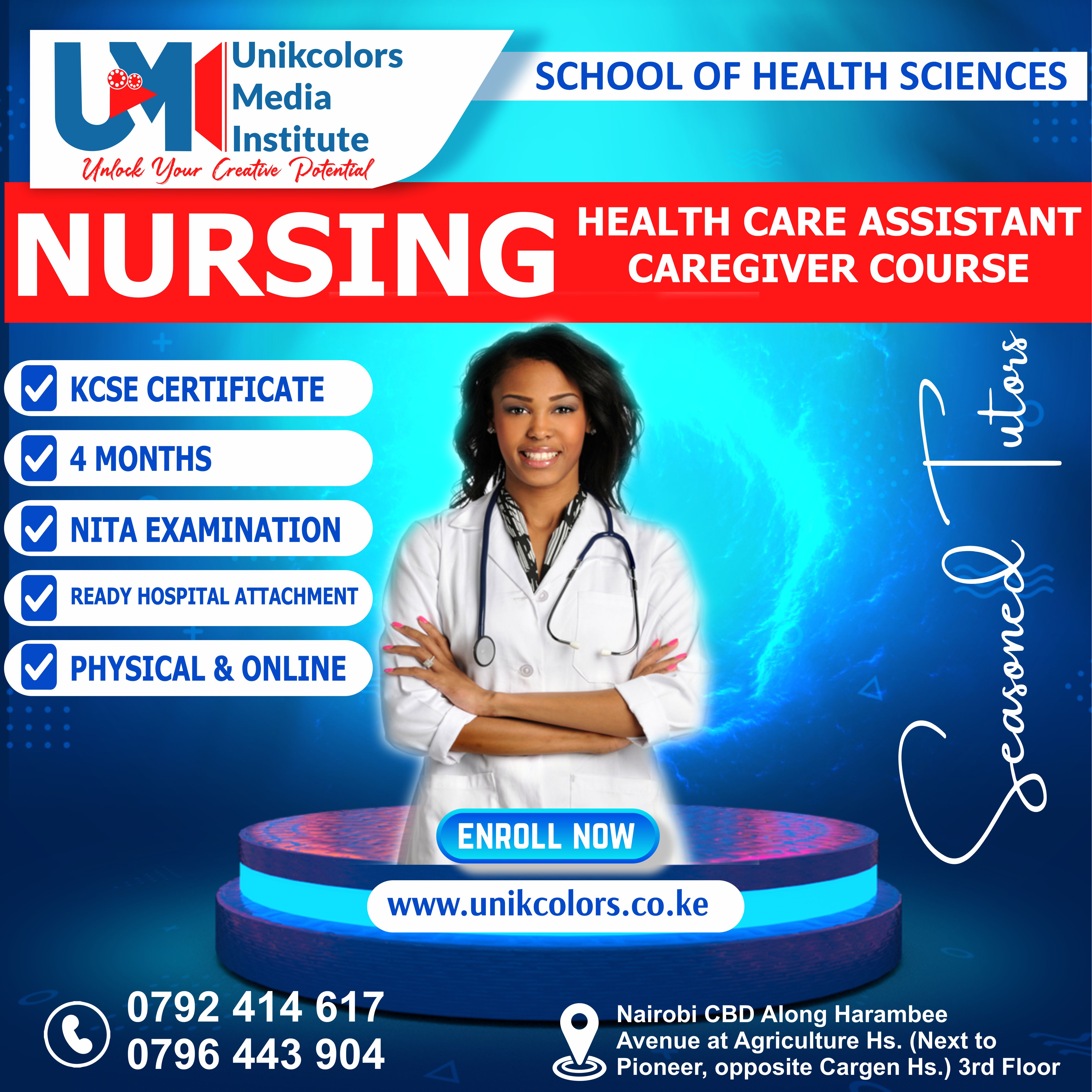 CERTIFIED NURSING ASSISTANT - CARE GIVER COURSE